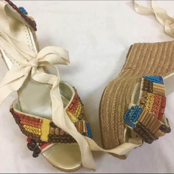 Agua Bendita Espadrille Wedge - Picture 2 of 4